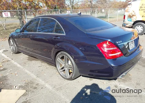 2008 Mercedes-Benz S 63 Amg from USA, damaged, VIN WDDNG77X28A214030